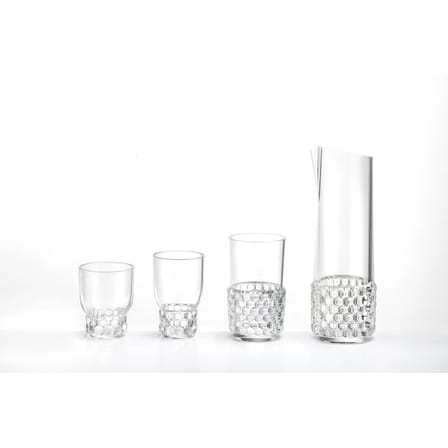 Verre Jellies Family plastique transparent / Small - H 11 cm - Kartell