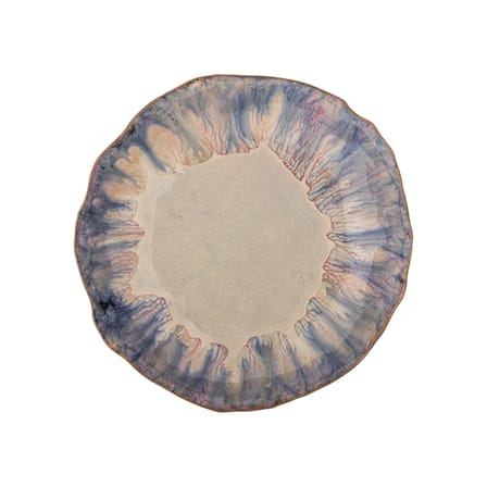Bol Amalia céramique bleu / Ø 18,5 x H 5 cm - 350 ml - Bloomingville