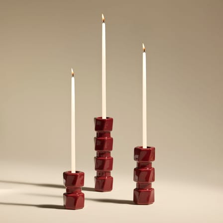 Bougeoir Colonna Petit / H 7.5 cm - Maison Sarah Lavoine