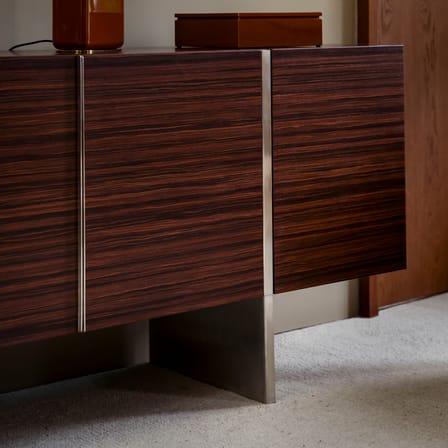Buffet Maestra bois marron / L 190 x P 45 x H 80 cm - RED Edition