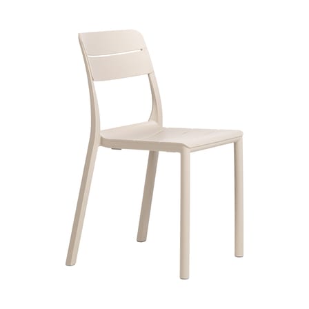 Chaise empilable Cassia Bistrot blanc - NARDI