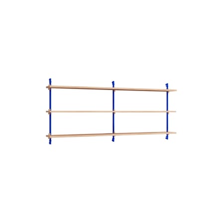 Étagère Wall Shelving – ws.65.2 bois naturel / L 162 x H 65 cm x Prof. 17,5 cm - MOEBE