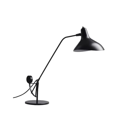 Lampe de table Mantis BS3 métal noir / Schottlander - H 84 cm - Réédition 1951 - DCW éditions