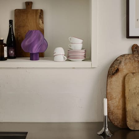 Lampe sans fil rechargeable Soft Serve violet - CRÈME ATELIER