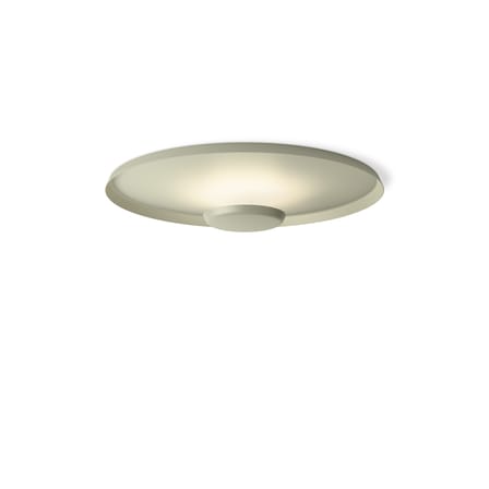 Plafonnier Top LED métal vert / Ø 60 cm - Aluminium - Vibia