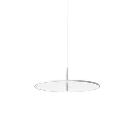 Suspension My Disc  LED métal blanc / Ø 60 cm - Flos