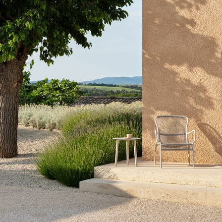 Table d'appoint Lilo métal beige / Ø 45 x H 44 cm - Vincent Sheppard