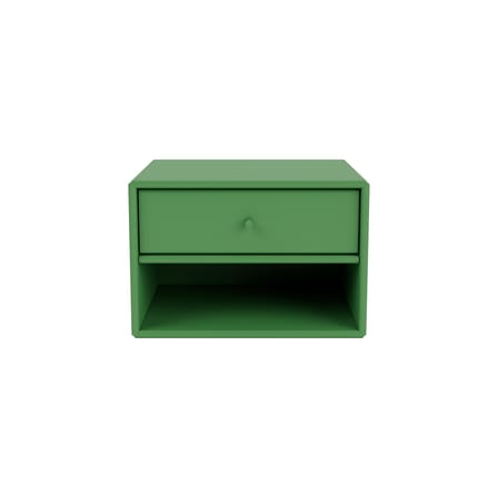 Table de chevet murale Dash bois vert / Console - L 35,4 x P 30 x H 24 cm - MONTANA