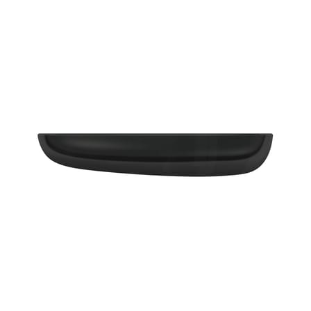 Corniche Large Wall shelf plastic material black / L 45.5 cm - Bouroullec, 2012 - Vitra