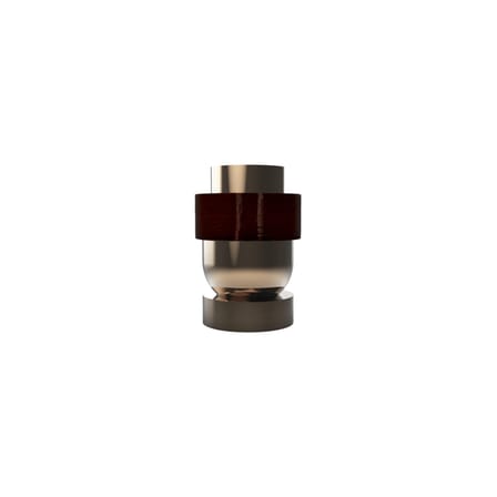 Bougeoir Ador Small céramique or / H 10 cm - RED Edition