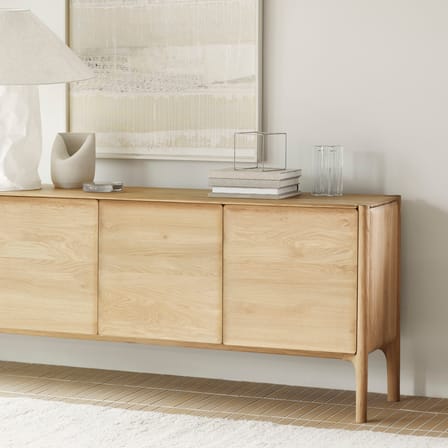 Buffet PI bois naturel / L 230 x H 83 cm - Ethnicraft