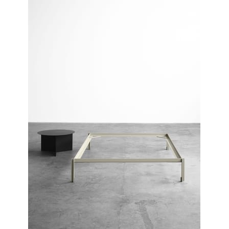 Cadre de lit Connect métal blanc / 140 x 200 cm - Hay