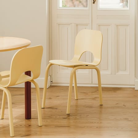Chaise Atto bois jaune - NOO.MA
