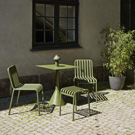 Chaise empilable Palissade métal vert / Bouroullec, 2016 - Hay
