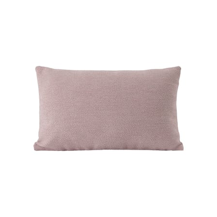 Coussin Mingle tissu rose / 55 x 35 cm - Bicolore - Muuto