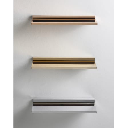 Étagère Shelfish plastique argent / L 45 cm - Kartell