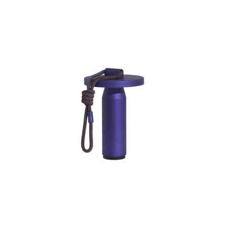 Kabellose, wiederaufladbare Außenlampe Quasar LED metall blau / H 26 cm - Petite Friture