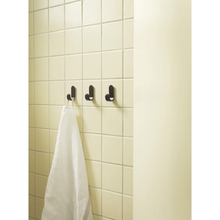 Set de 2 patère Curve Mini métal / H 5,8 cm - Normann Copenhagen