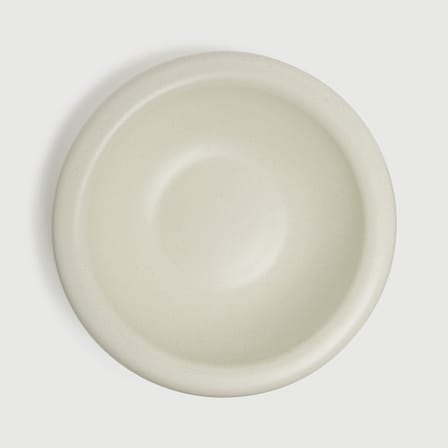 Piatto fondo Dough ceramica bianco / Ø 33 x H 7,5 cm - TOOGOOD