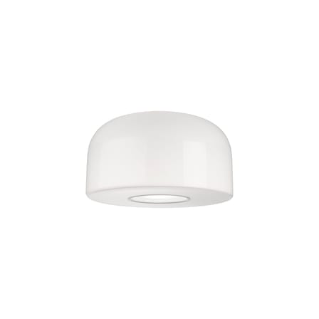 Plafonnier Bellhop Glass C2 verre blanc / Ø 45 cm - Flos