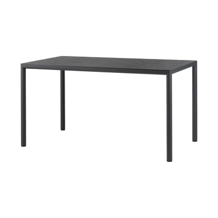 rechteckiger Tisch Piave corian schwarz / 140 x 80 cm - Press-Spanplatte - NARDI