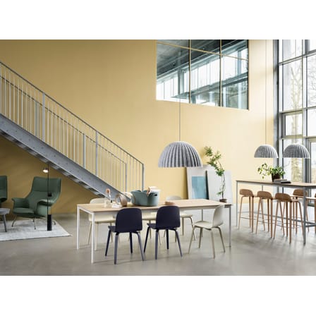 Tabouret de bar Visu bois noir / H 65 cm - Muuto