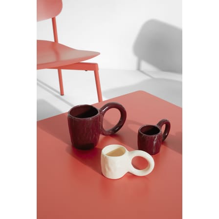 Set de 2 tasses à espresso Donut Small céramique/ Ø  6 x H 5,5 cm - Petite Friture