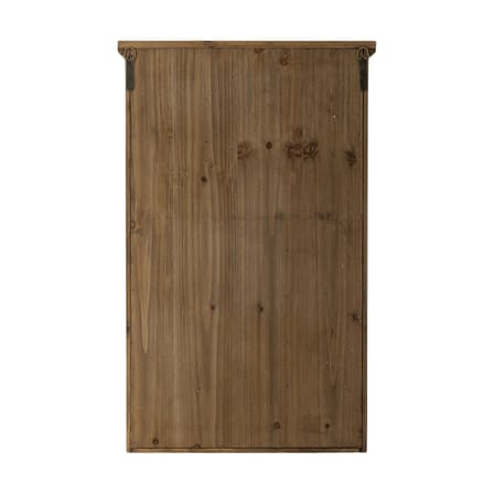 Rangement mural Hazem bois vert / Vitrine compartimentée - L 50 x P 14 x H 80 cm - Bloomingville