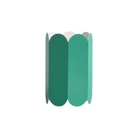 Abat-jour Arcs métal vert / Ø 20 x H 30 cm / Sans système électrique - Hay