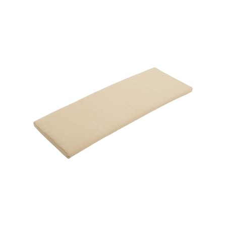 Accessoire  tissu beige / Coussin assise outdoor - Pour banc avec dossier Crate - Hay