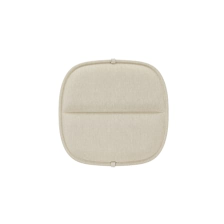 Accessoire  tissu beige blanc / Coussin assise pour fauteuil HiRay - Recyclé - Kartell