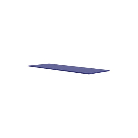 Accessorio  legno blu / Piano/vassoio superiore per due moduli Montana Mini - L 70 x P 25 cm - MONTANA