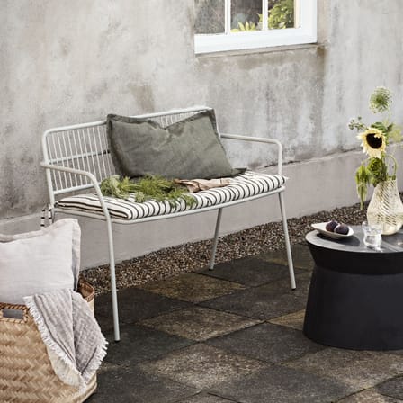 Bankkissen Franca textil gelb / B 100 x T 42 cm - BROSTE COPENHAGEN