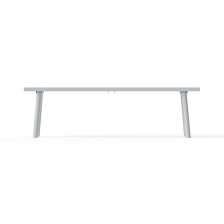 Fred's Bench metal grey / L 160 cm - 3 seats - Fatboy