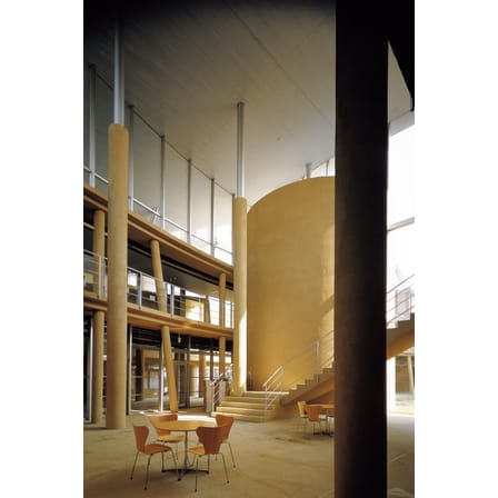 Chaise empilable Série 7 bois blanc / Frêne teinté - Arne Jacobsen, 1955 - Fritz Hansen