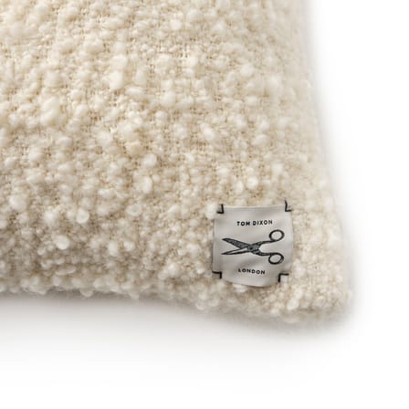 Coussin Bobble beige / Tissé main - 45 x 45 cm - Tom Dixon