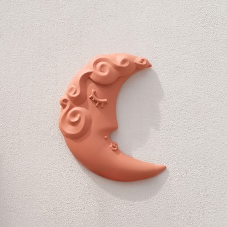 Décoration murale Magna Graecia - Luna céramique orange - Seletti