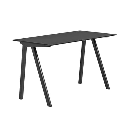 Copenhague CPH 90 DESK Desk plastic material black / L 130 cm - Hay