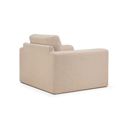 Fauteuil rembourré Ease tissu beige - Ethnicraft