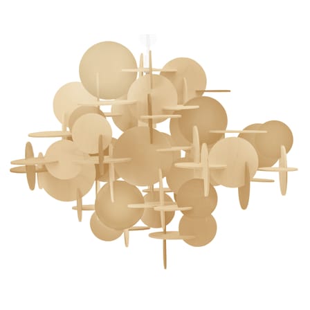 Bau Small Pendant natural wood H 43 cm - Normann Copenhagen
