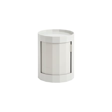 Portaoggetti Facet Low materiale plastico grigio / H 48 cm - 1 Porta - Hay