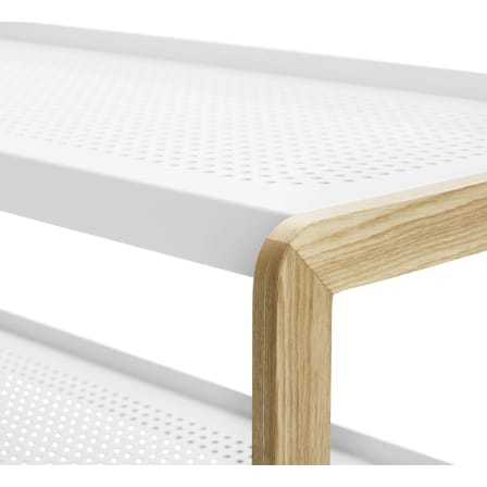Sko Shoe rack metal white - Normann Copenhagen