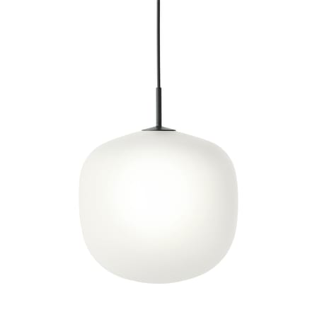 Suspension Rime verre blanc / Ø 37  - soufflé bouche - Muuto