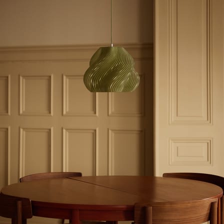 Suspension Soft Serve 02 vert / Ø 31 x H 25 cm - CRÈME ATELIER