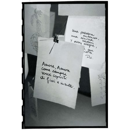 Suspension Zettel'z 5 papier blanc / Ingo Maurer, 1997 - Ingo Maurer