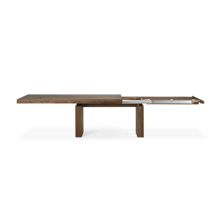Table à rallonge Double bois marron / L 200 à 300 cm - 8 à 12 personnes - Ethnicraft