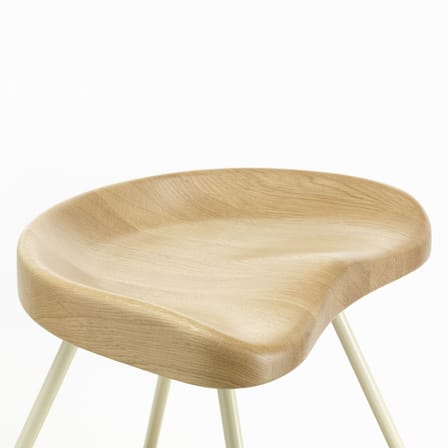 Tabouret N° 307 bois naturel / Jean Prouvé, 1951 - Vitra