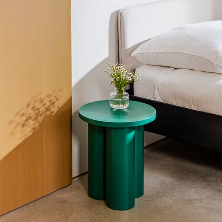 Tabouret Oly bois vert - NOO.MA