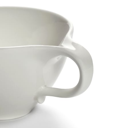 Tazzina per cappuccino Unity - Butterfly ceramica bianco / Set di 2 - 15 cl - Serax