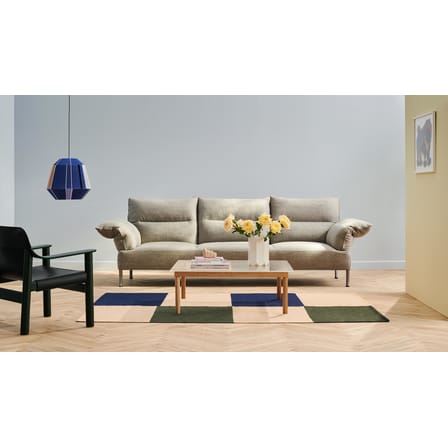 Teppich Flat works textil bunt / Von dem Künstler Ethan Cook - 170 x 240 cm - Hay